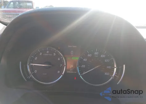 2015 Acura Tlx V6 Tech z USA, uszkodzony, nr VIN 19UUB2F58FA011486